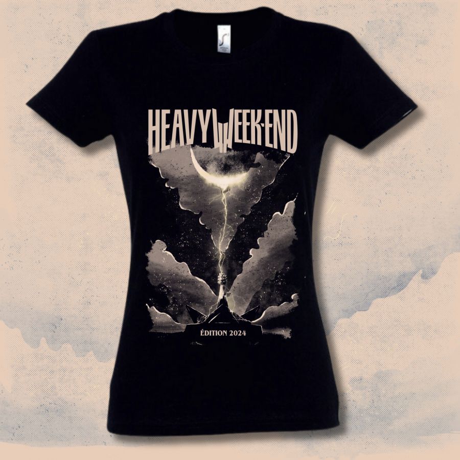T-shirt Femme Heavy Week-end
