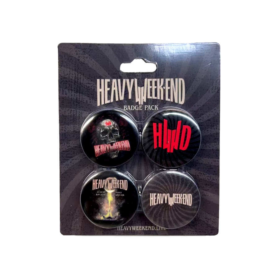 Set de 4 badges 2025