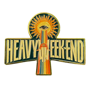 Broche Heavy Weekend 2026 œil mystique