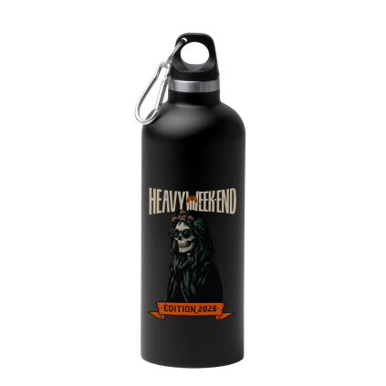 Gourde Heavy Weekend 2026 Skull Louder or Die