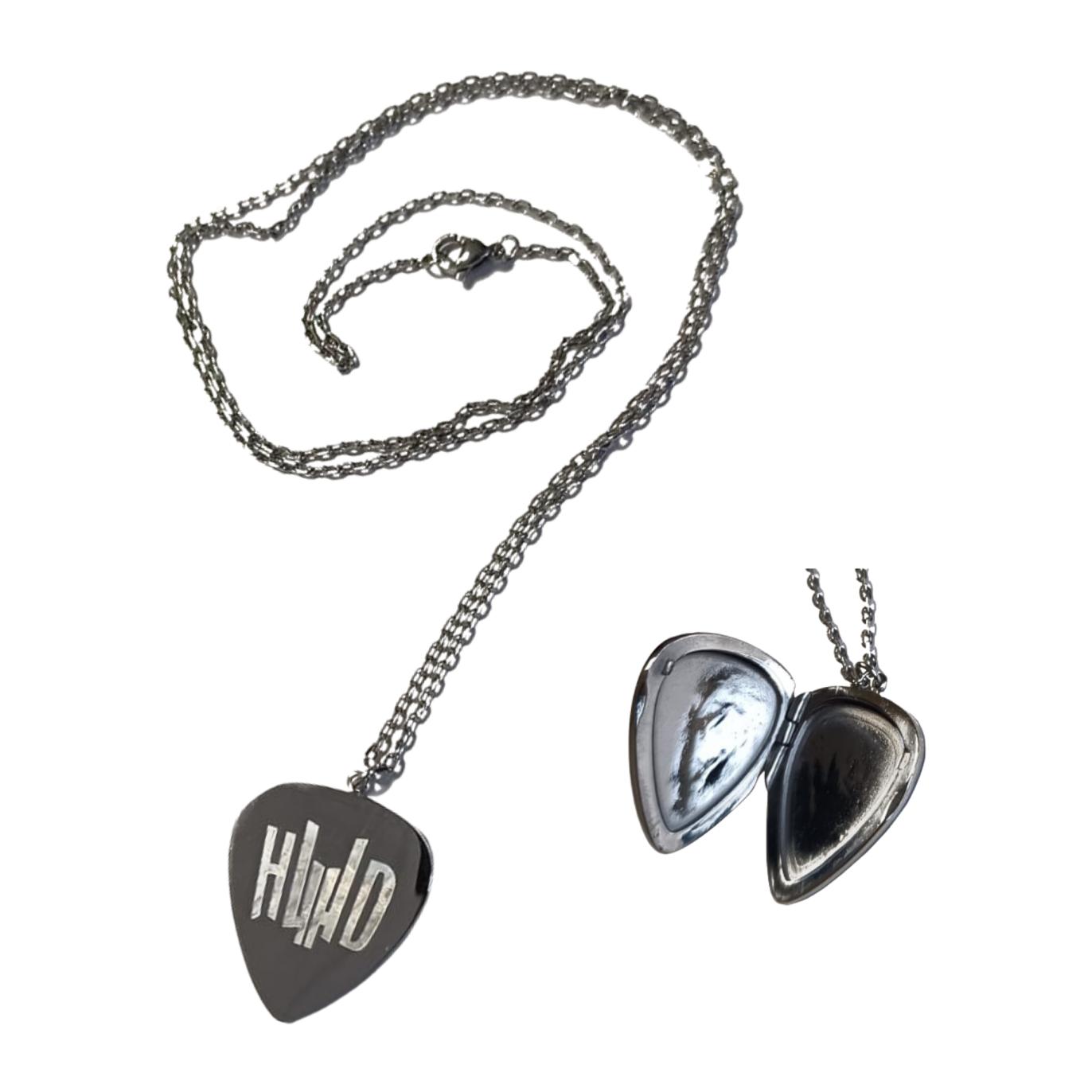 Pendentif Heavy Weekend 2026 médiator avec chaîne