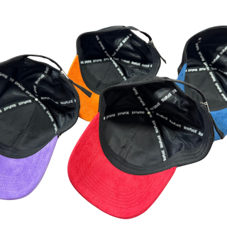 Casquette Heavy Weekend Noir / Visière Violette