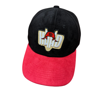 Casquette Heavy Weekend Noir / Visière Rouge