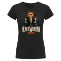 T-shirt Femme NOIR Affiche Line Up