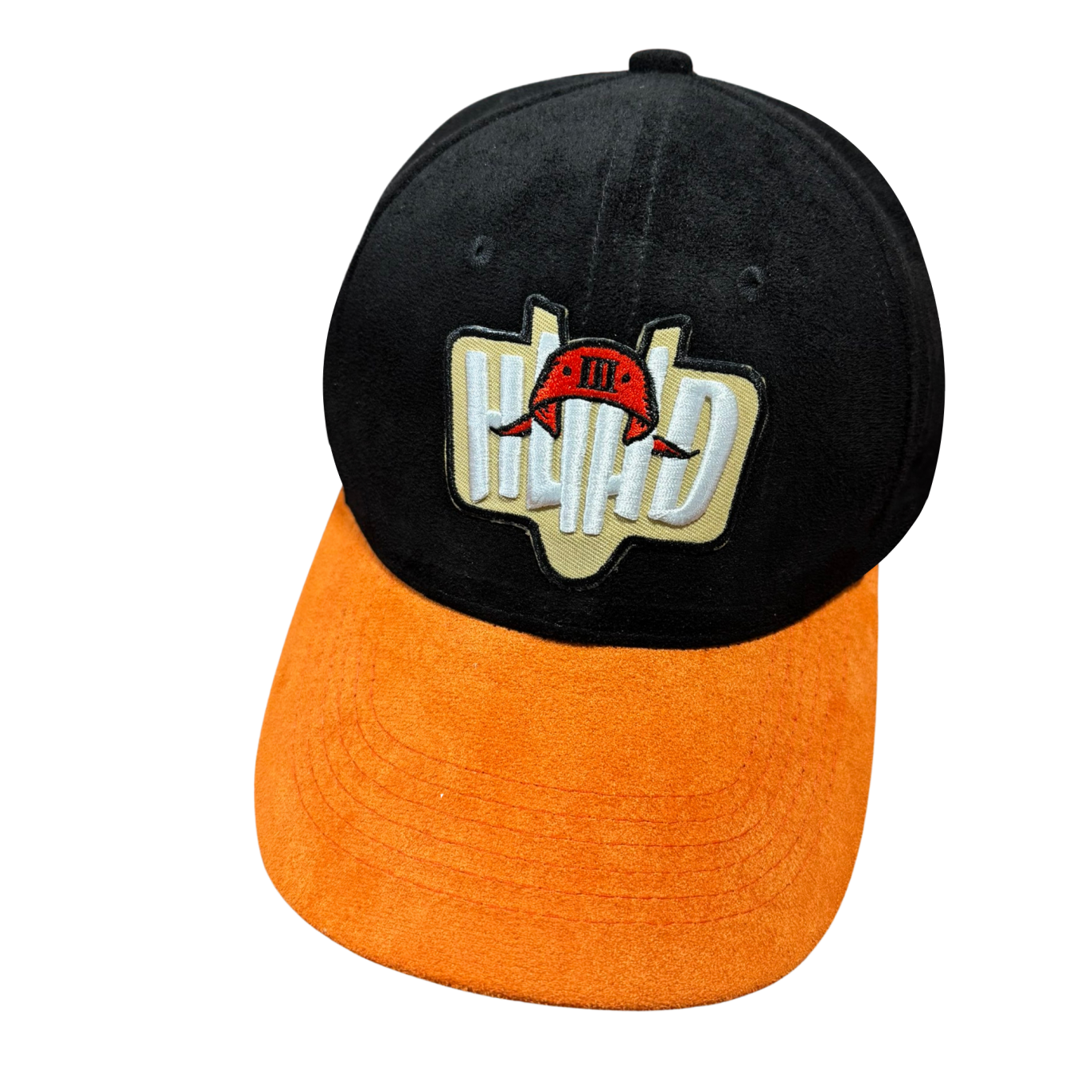 Casquette Heavy Weekend Noir / Visière Orange