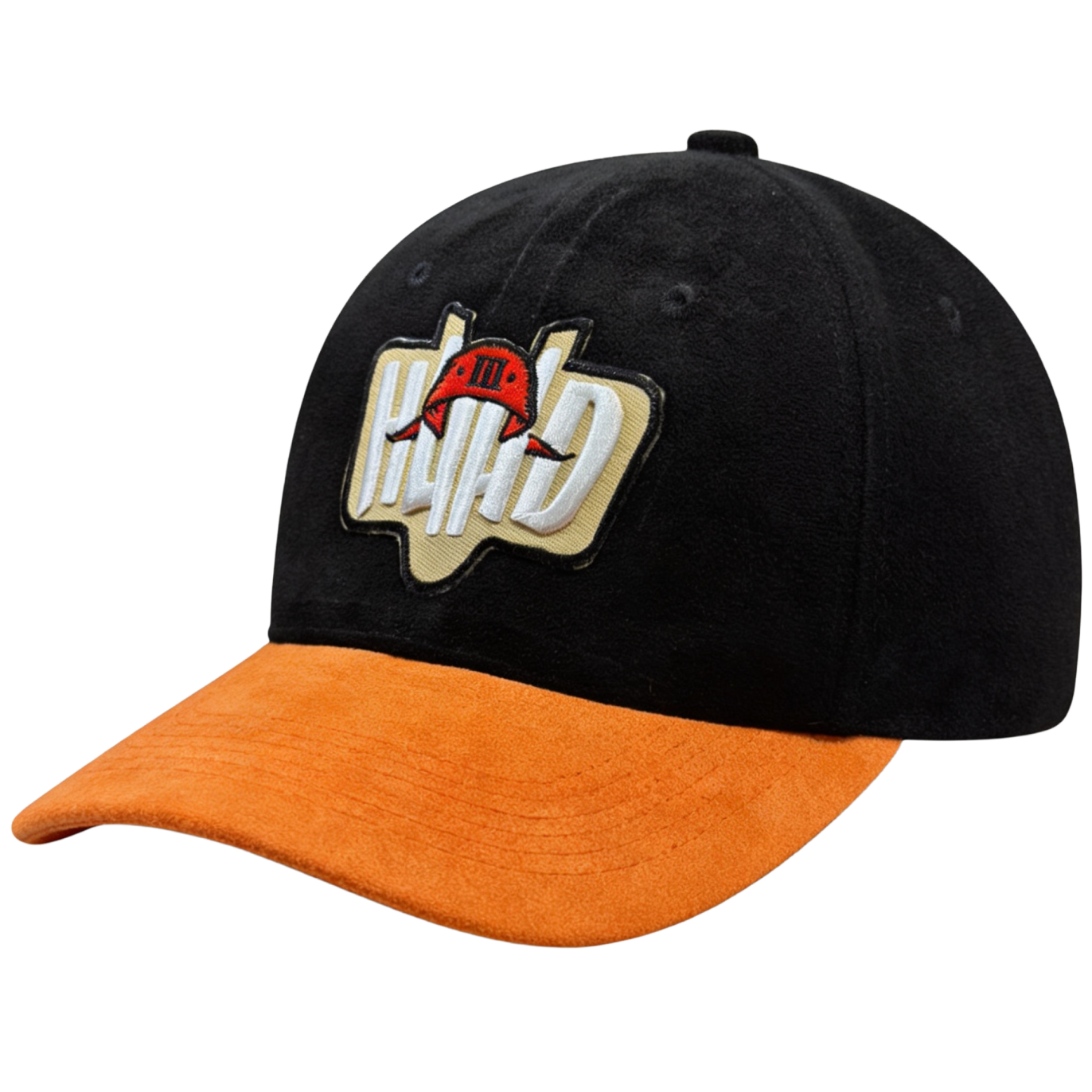 Casquette Heavy Weekend Noir / Visière Orange