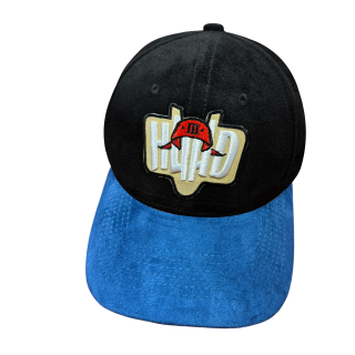 Casquette Heavy Weekend Noir / Visière Bleue
