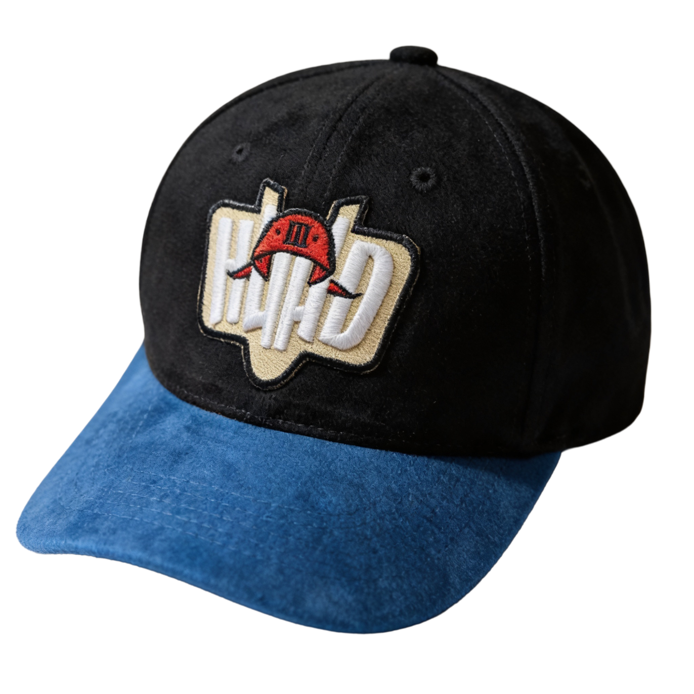 Casquette Heavy Weekend Noir / Visière Bleue
