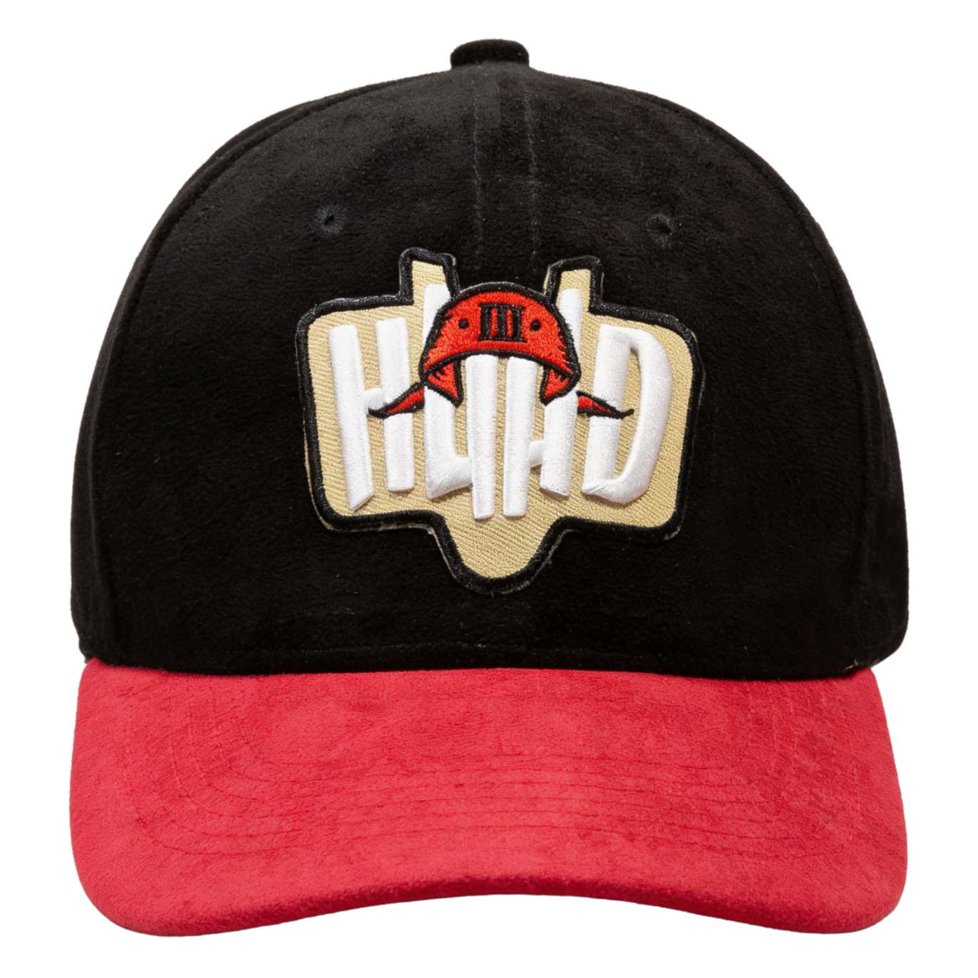 Casquette Heavy Weekend Noir / Visière Rouge