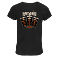 T-shirt Femme NOIR Affiche Line Up