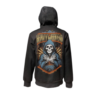 Hoodie Heavy Weekend x Hyraw Skull